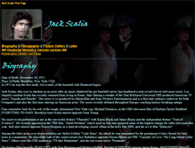 Tablet Screenshot of jackscalia.tv-website.com