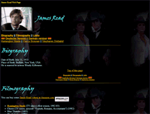 Tablet Screenshot of jamesread.tv-website.com