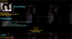 Desktop Screenshot of janetdemay.tv-website.com