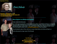 Tablet Screenshot of dorisroberts.tv-website.com